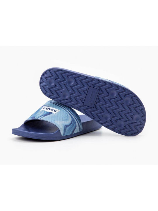 Levi's Men's Slides Blue