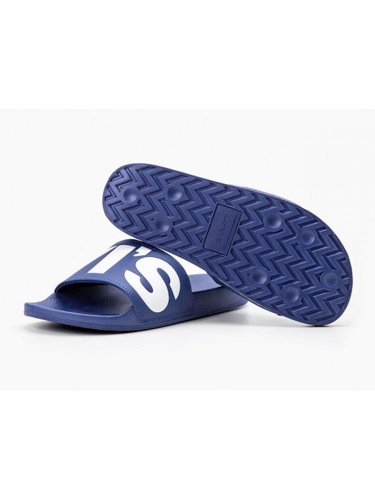 Levi's Men's Slides Blue