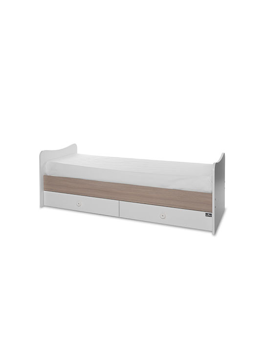 Lorelli Pătuț Bebeluși Multifuncțional Maxi Plus Alb pentru Saltea 70x160cm