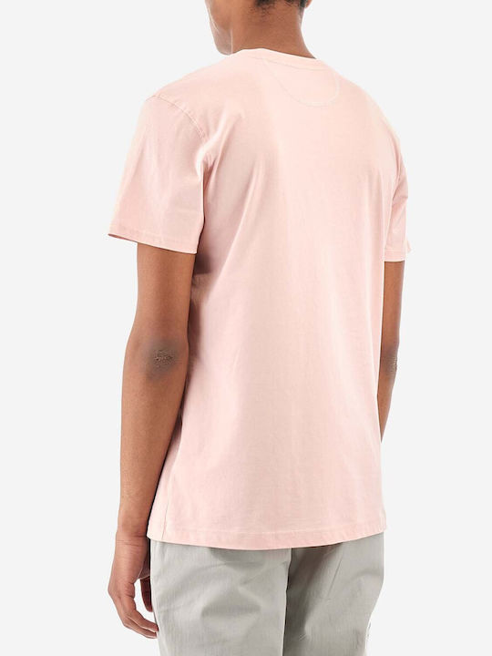 La Martina Men's Short Sleeve T-shirt Pink