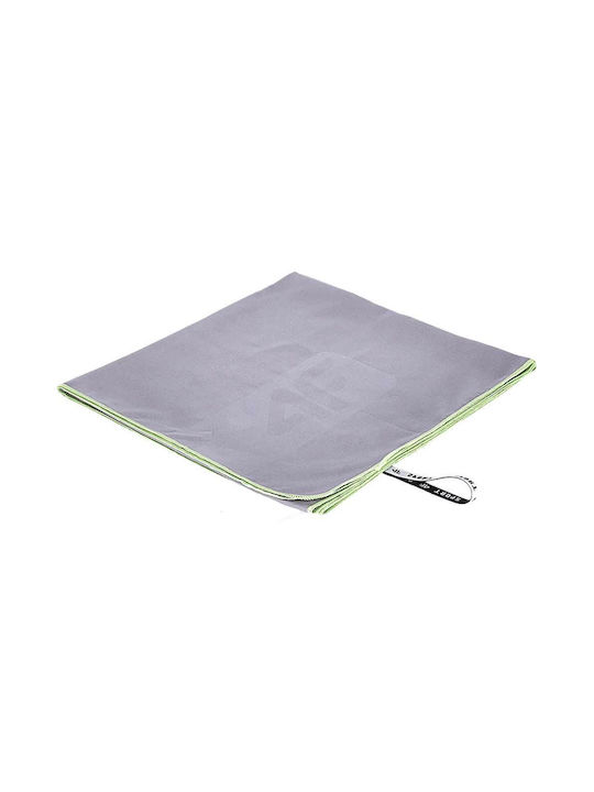 4F Prosoape de sală de sport Microfibra Gri 80x170cm