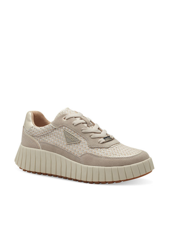 S.Oliver Γυναικεία Sneakers Taupe