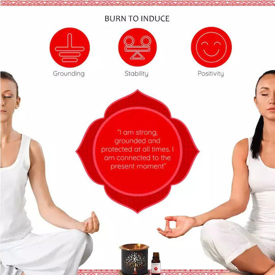 Θεραπευτικό Μείγμα Αιθέριων Ελαίων Muladhara Root Chakra Essential Oil Blend 10ml