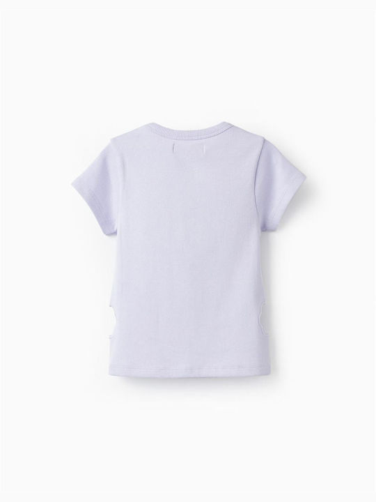 Zippy Kids Blouse Short Sleeve Purple