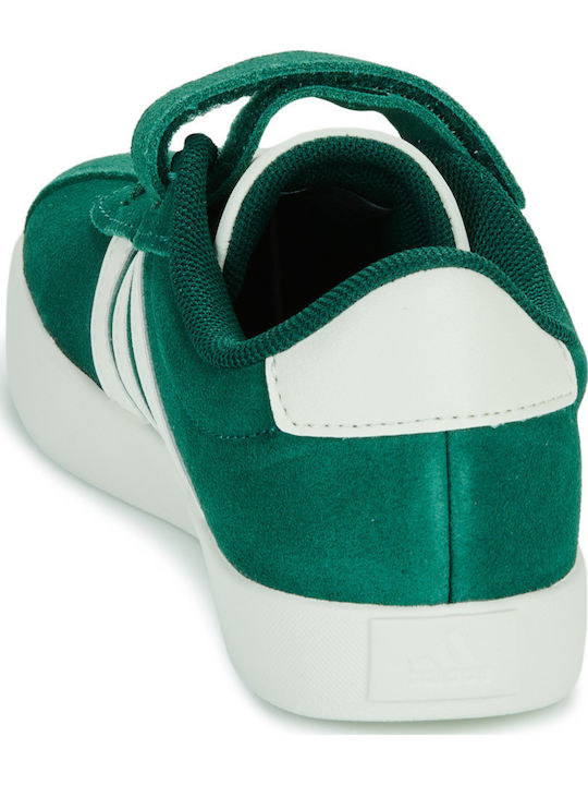 VL Court 3.0 Παιδικά Sneakers με Σκρατς Πράσινα
