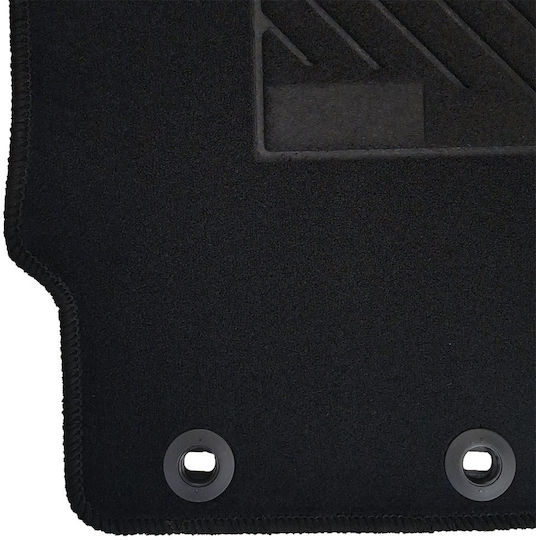 Σετ Μπροστινά και Πίσω Πατάκια 4τμχ για Toyota Yaris 2011-2020 Μαύρα