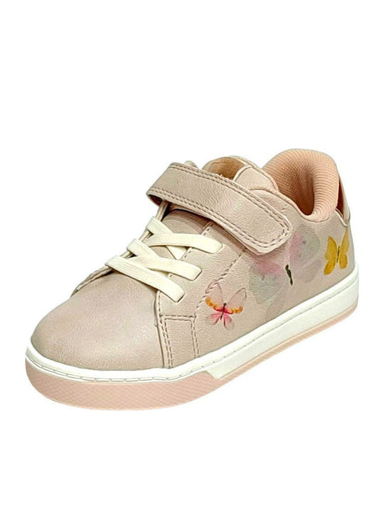 Kinder Sneakers mit Klettverschluss Rosa