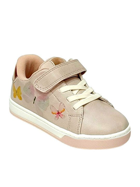 Kinder Sneakers mit Klettverschluss Rosa
