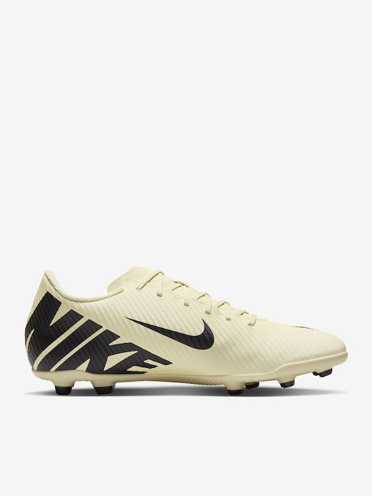 Nike Mercurial Vapor 15 Club Football Shoes with Cleats Lemonade / Black
