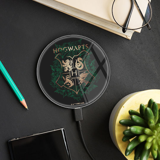 Harry Potter Încărcător Wireless (Qi Pad) 10W Negruς
