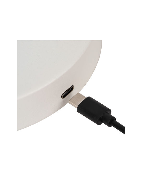 Lucide Lightning LED Φωτιστικό Γραφείου σε Λευκό Χρώμα