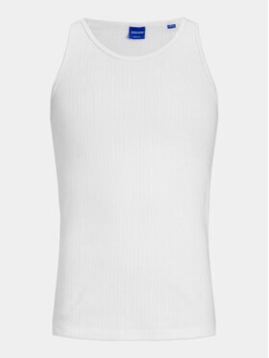 Jack & Jones Men's Sleeveless Blouse White