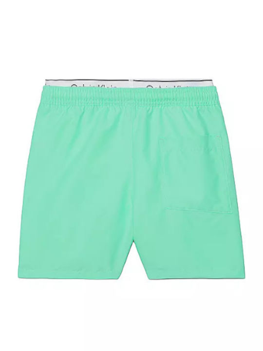 Calvin Klein Costum de baie pentru copii Pantaloni scurți de înot Mint