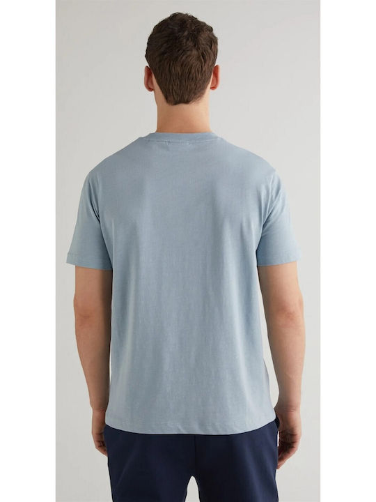 Gant Men's Short Sleeve T-shirt Light Blue