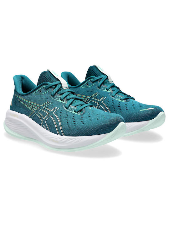 ASICS Gel-Cumulus 26 Γυναικεία Αθλητικά Παπούτσια Running Πράσινα