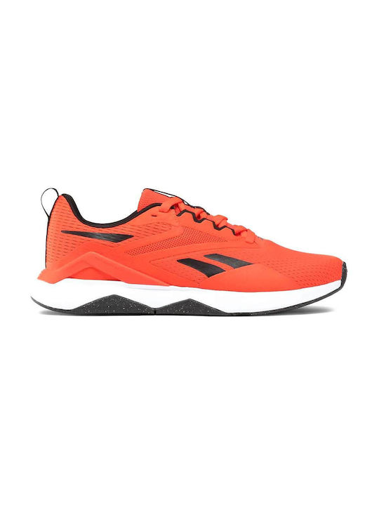 Nanoflex Herren Sportschuhe Training Dynred / Cschwarz / F