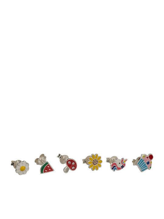 ArteLibre Kids Earrings Studs from Silver