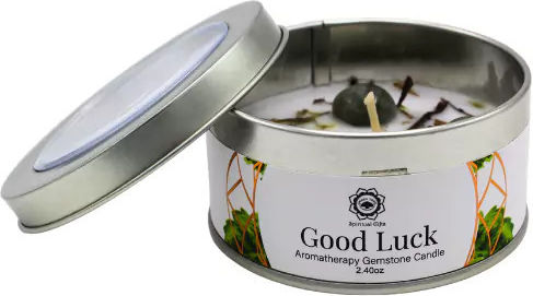Green Tree Candle Company Αρωματικό Κερί Σόγιας σε Μεταλλικό Κουτί Πράσινο 125gr