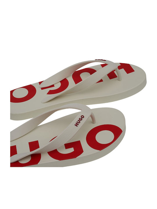 Arvel Men's Flip Flops White