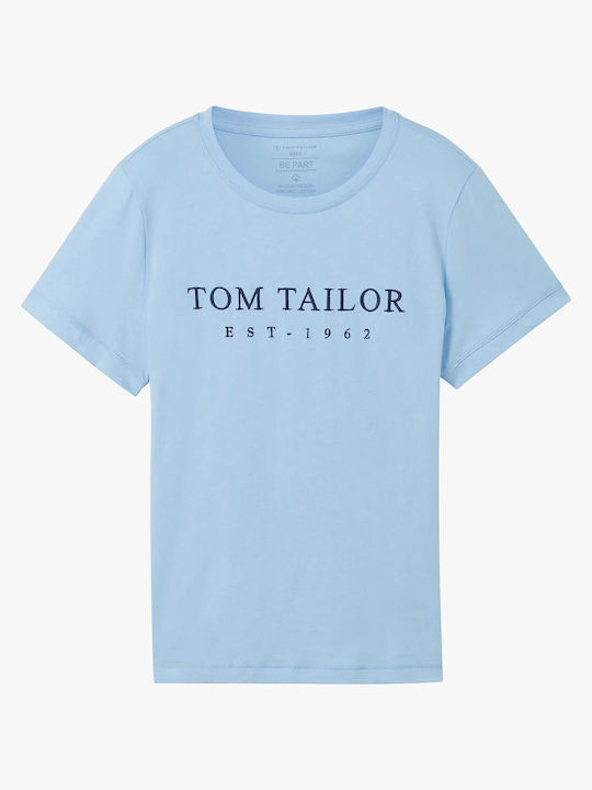 Tom Tailor Femeie Tricou Albastru