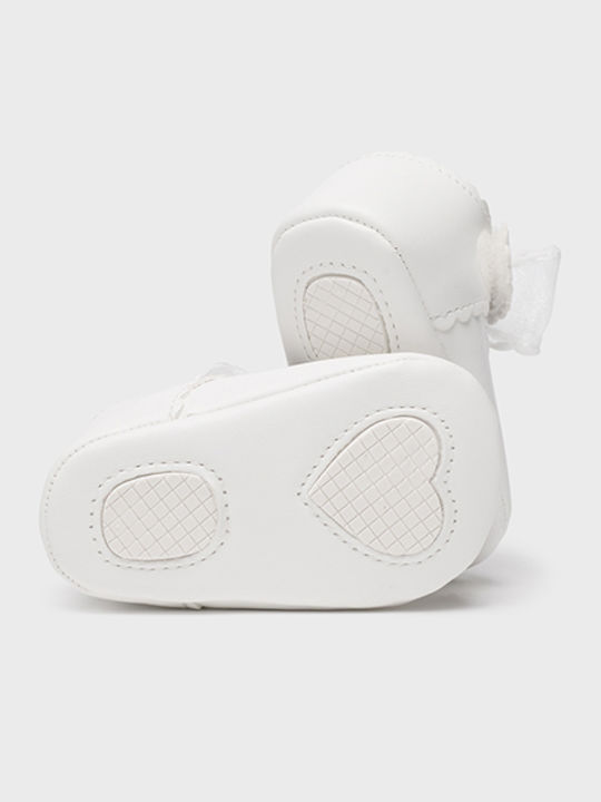 Mayoral Baby Ballerinas White