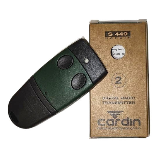 Cardin Txc449-2p Garagentor-Fernbedienung mit 2 Kanälen 433MHz