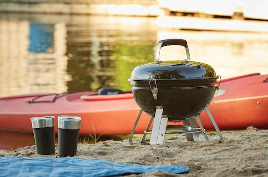 Napoleon Kettle Nk14k Portable Charcoal Grill Kettle with Lid 34cmx34cm