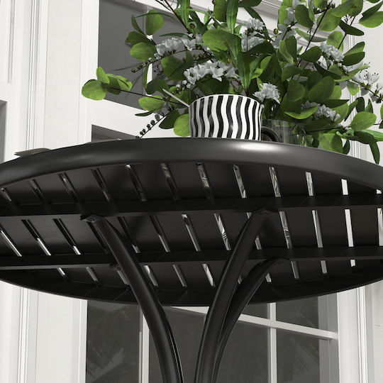 Garden & Terrace Table 66x66x71.5 Black