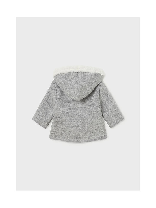 Mayoral Kids Coat Grey