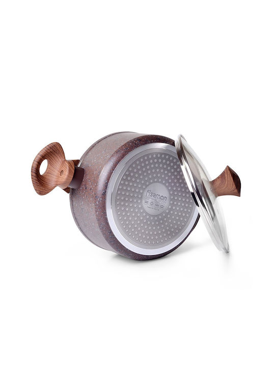 Fissman Tiefer Topf aus Aluminium 4.7Es / 24cm