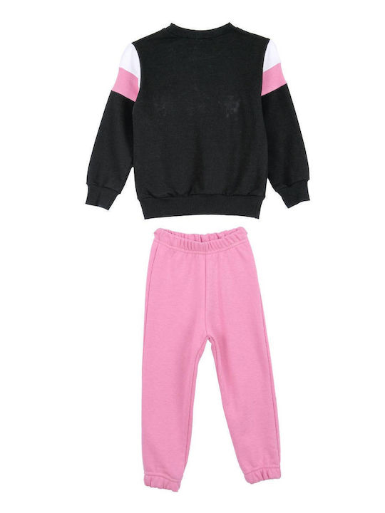 Frenzy Kinder Sweatpants Set - Jogginganzug Schwarz 2Stück