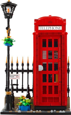 Lego Ideas Red London Telephone Box for 18+ Years