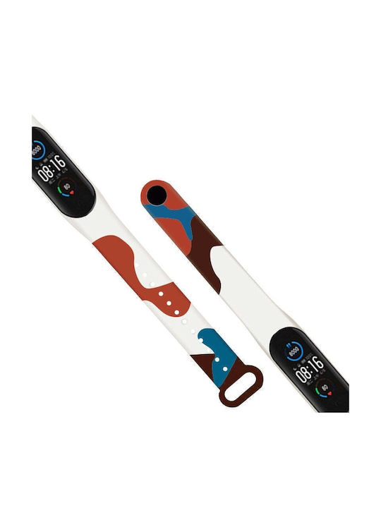 Replacement Silicone Strap Strap Moro Camo For Xiaomi Mi Band 5/mi Band 6, Camouflage-15 Replacement Silicone Strap Strap Moro Camo For Xiaomi Mi Band 5/mi Band 6, Camouflage-15
