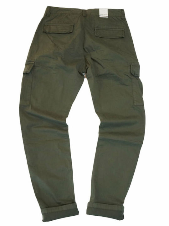 Frank Tailor Men's Trousers Cargo Green