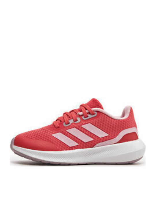 Runfalcon 3 Αθλητικά Παιδικά Παπούτσια Running με Κορδόνια Preloved Scarlet / Clear Pink / Preloved Fig