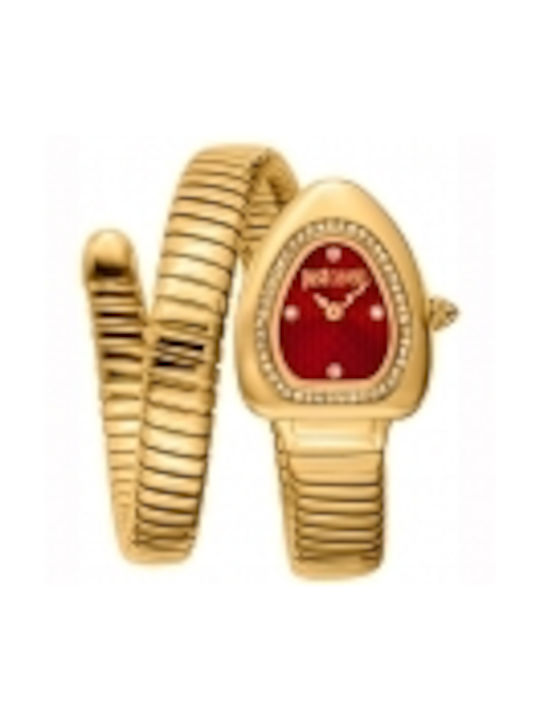 Just Cavalli Uhr mit Gold Metallarmband