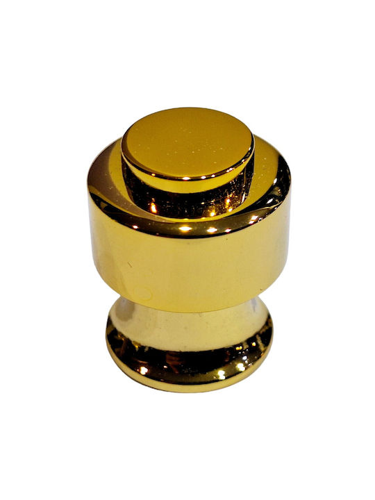 Eurofer Knob Furniture made of Metallic Gold-glossy 11793-000-BRZ2 1pcs