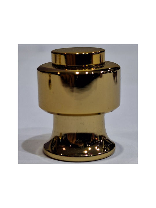 Eurofer Knob Furniture made of Metallic Gold-glossy 11793-000-BRZ2 1pcs