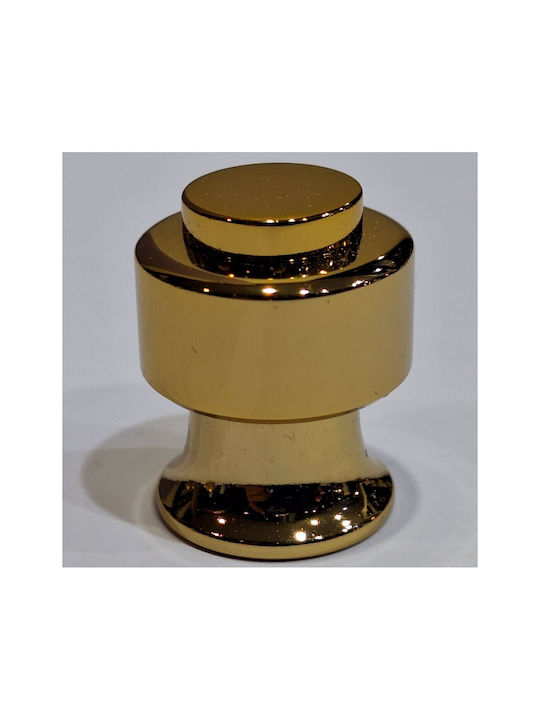 Eurofer Knob Furniture made of Metallic Gold-glossy 11793-000-BRZ2 1pcs