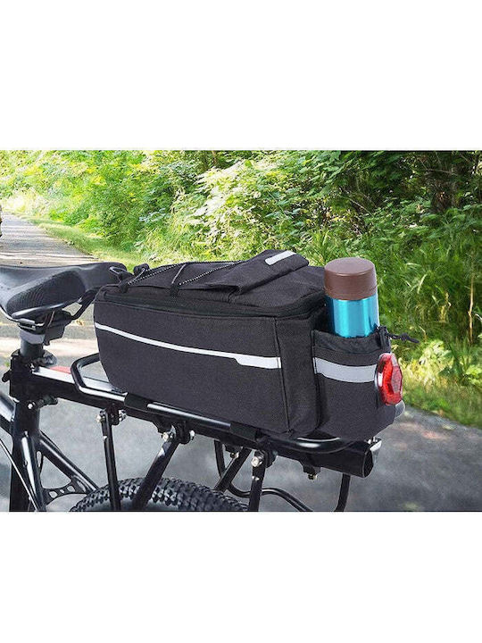 Gepäckträgertasche Schwarz