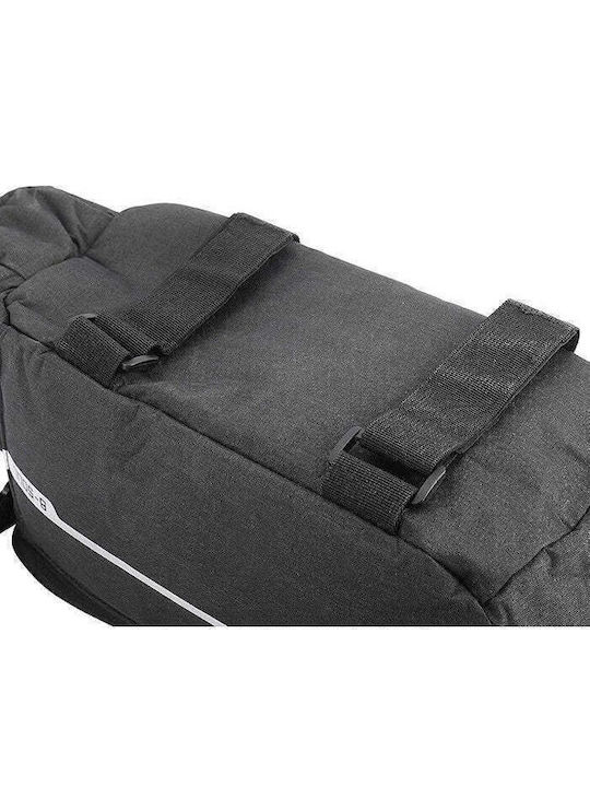 Gepäckträgertasche Schwarz