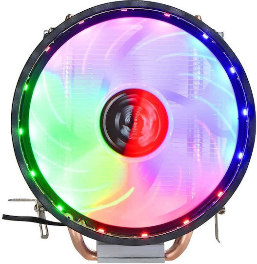 Spire Xerus 200 Ψύκτρα Επεξεργαστή για Socket 1200/115x/1700 με RGB Φωτισμό