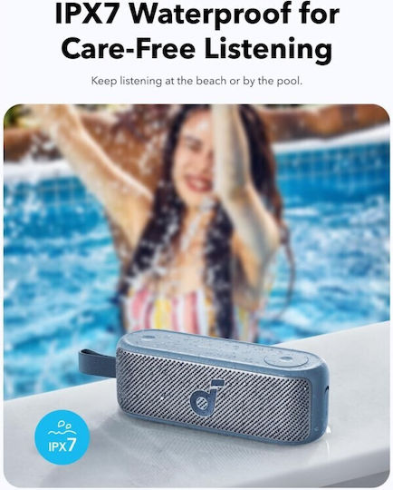 Anker Soundcore Motion 100 Waterproof Bluetooth Speaker 20W with Battery Life up to 12 hours Blue