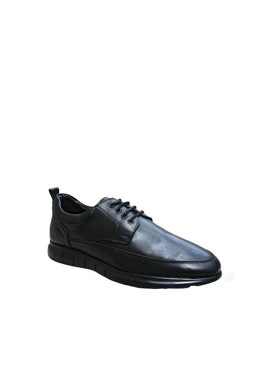 Cockers Men's Anatomic Leather Casual Shoes Black