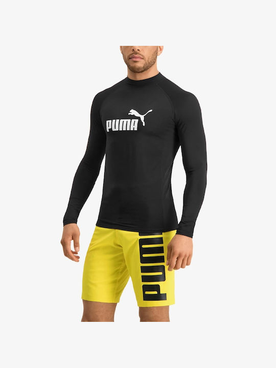 Puma Men's Long Sleeve Sun Protection Shirt Black