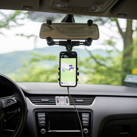 Spacecase Car Mobile Mount with Adjustable Hooks Black