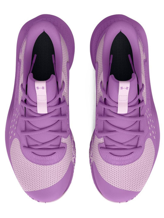 Jet 23 Niedrig Basketballschuhe Lila