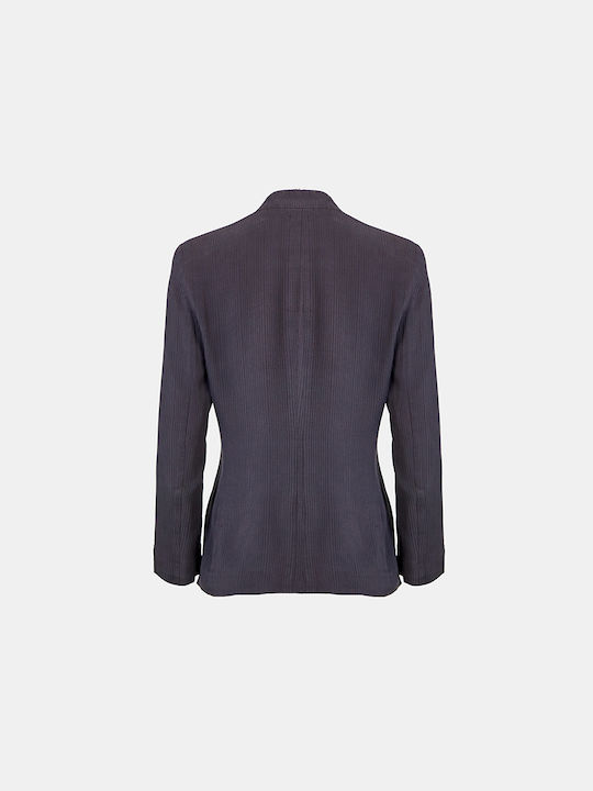 Giorgio Armani Damen Blazer Gray