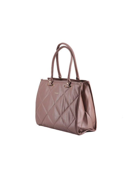 Diana & Co Damen Tasche Schulter Rosa