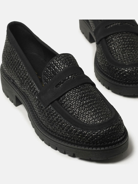 Women's Loafers in Black Color